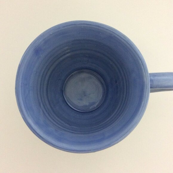 LES Fleurs Coffee Mug Cup Oversized Hand Painted - Picture 7 of 8